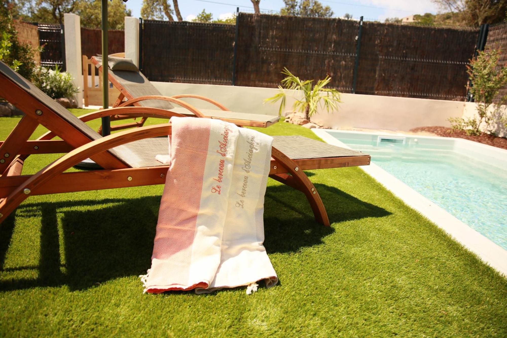 Le Berceau D'Asciaghju Palombaggia - Acces Plage Et Piscine Privee Porto-Vecchio  Extérieur photo